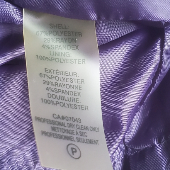 Purple Calvin Klein dress - Picture 5 of 7